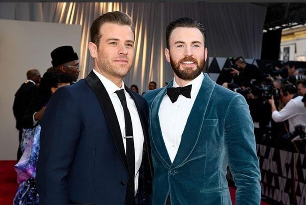Scott, el hermano de Chris Evans que causa sensación en redes