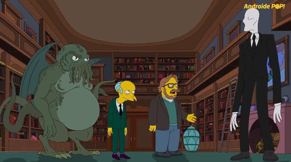 Así fue la aparición de Guillermo del Toro en Los Simpson