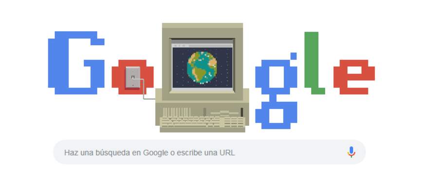 Google celebra 30 años de la Web