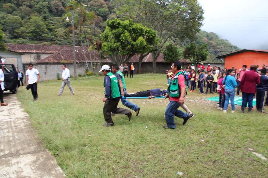 Realizan macrosimulacro en Chiapas a un año y medio del sismo