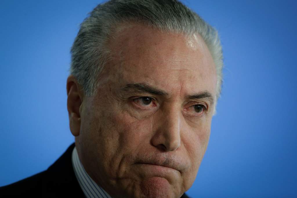 Juez concede libertad al expresidente brasileño Michel Temer