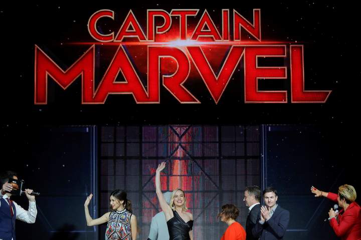 'Capitana Marvel' lidera la taquilla