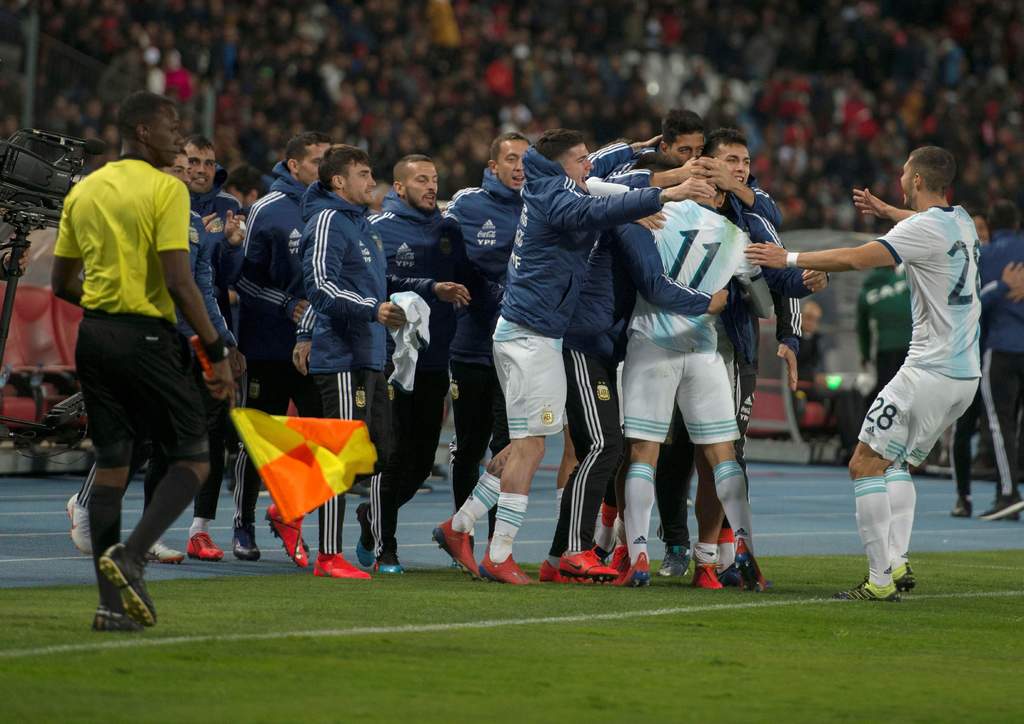 Argentina pasa aprietos para vencer a Marruecos