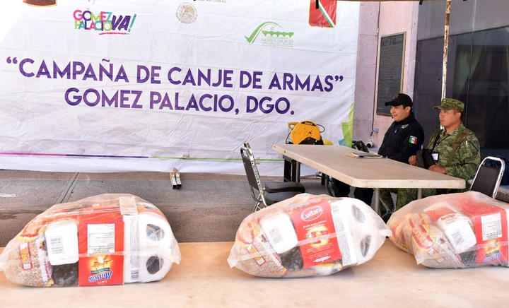 Promueven el canje de armas de fuego