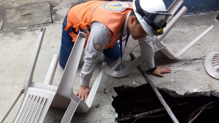 Registran hundimiento en Guatemala