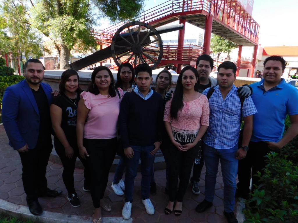 Jóvenes priistas de Gómez Palacio se manifiestan en Durango