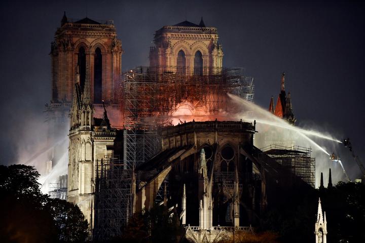 Incendio en Notre Dame