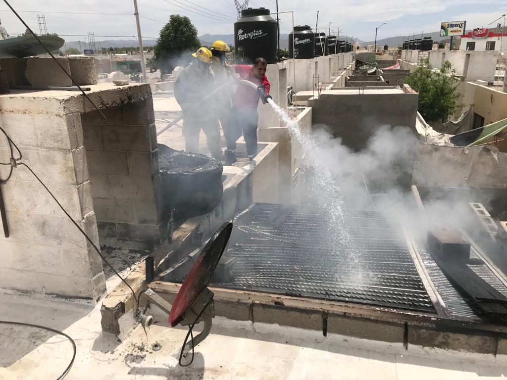 Reportan incendio en carnicería de Gómez Palacio