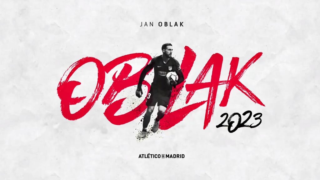 Oblak renueva su contrato con el 'Atleti'