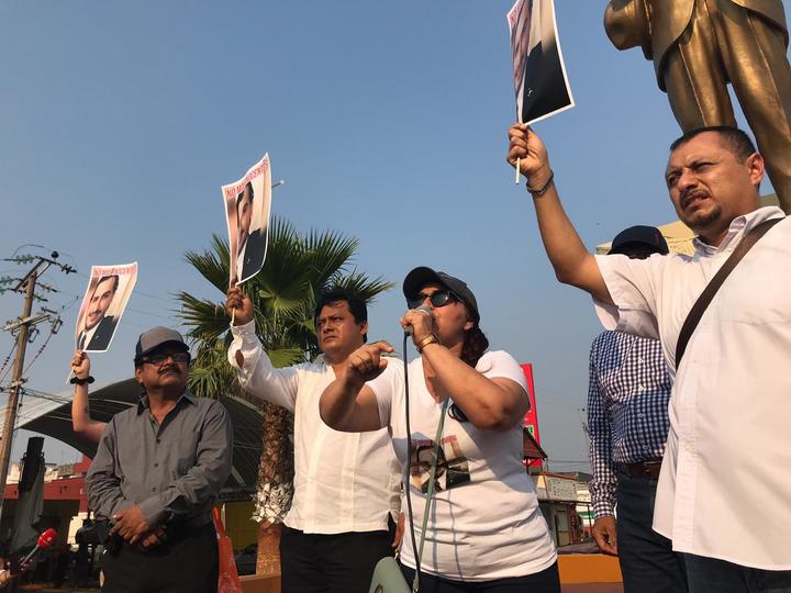 Marchan por justicia en Minatitlán