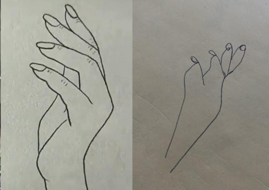 Tutorial 'imposible' para dibujar mano se hizo viral