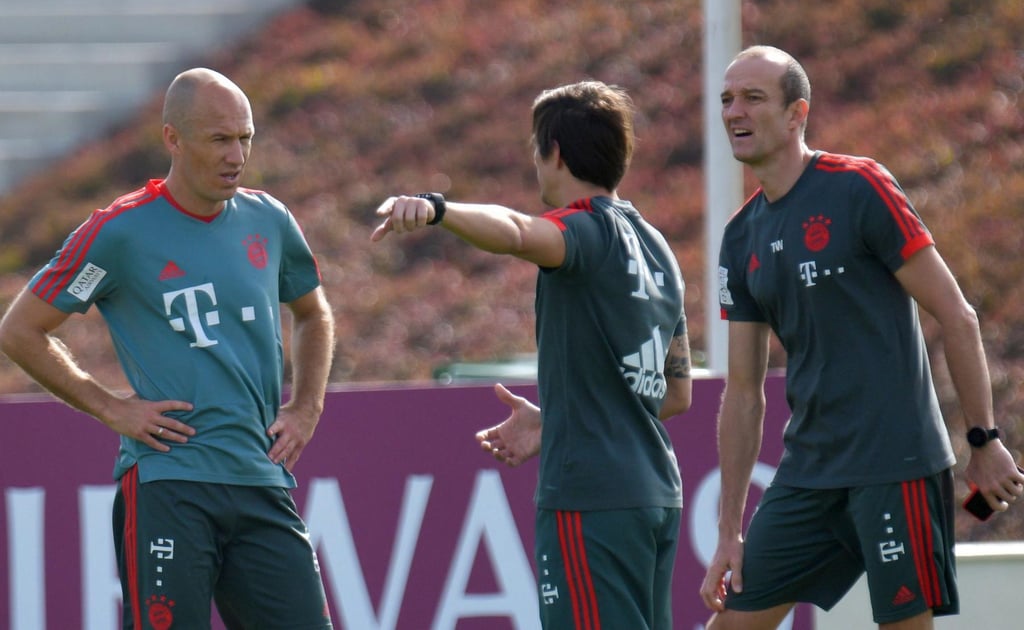 Robben vuelve a entrenarse con Bayern