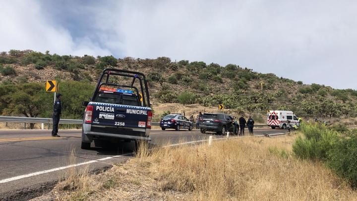 Sufre 'superdelegado' de Durango accidente en motocicleta