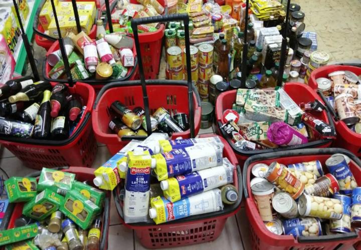 Destruyen 12 toneladas de alimentos caducados