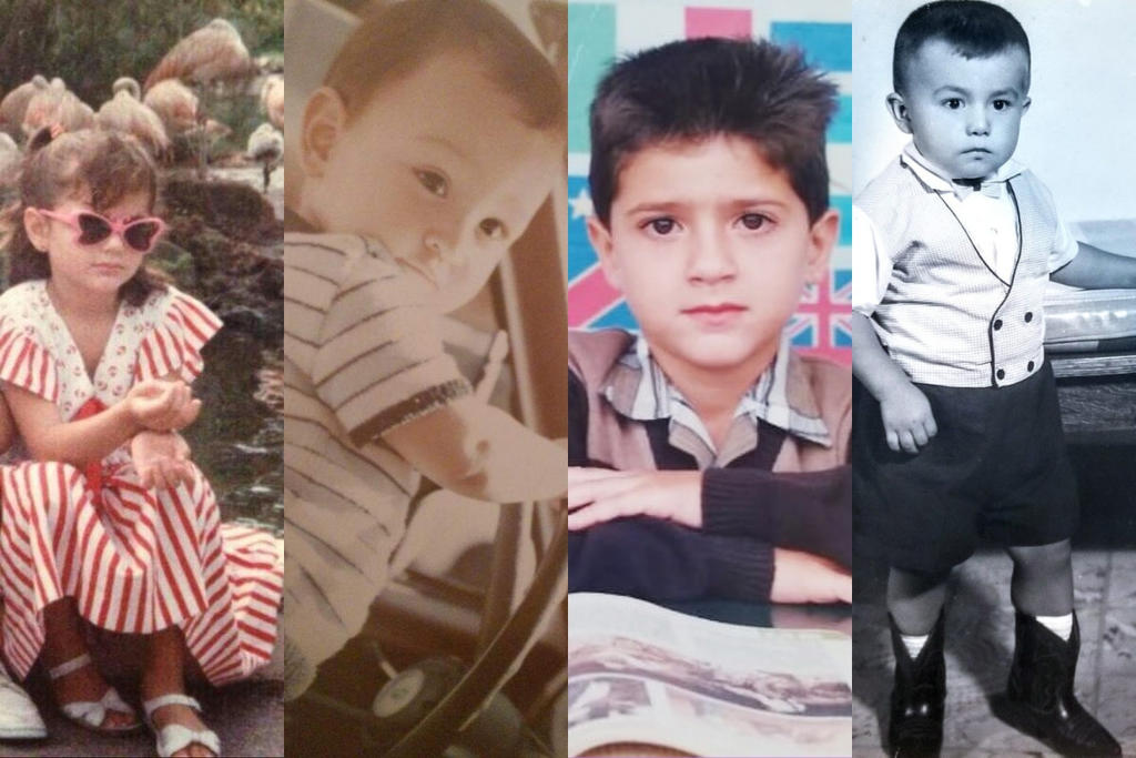 Así eran de niños los famosos