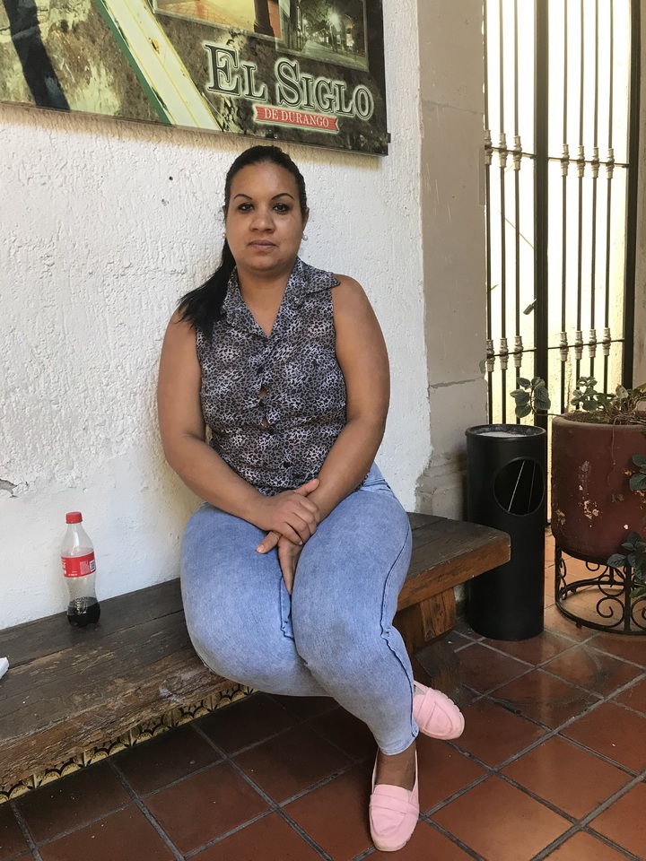 Venezolana pide una oportunidad en Durango