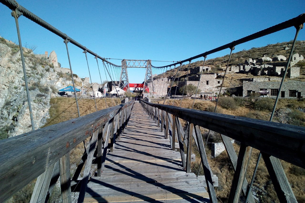 Preparan filme en el Puente de Ojuela