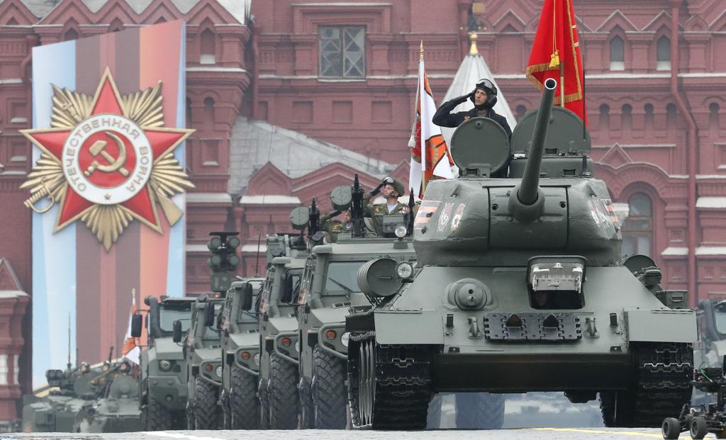 Rusia muestra su poderío militar en el Día de la Victoria