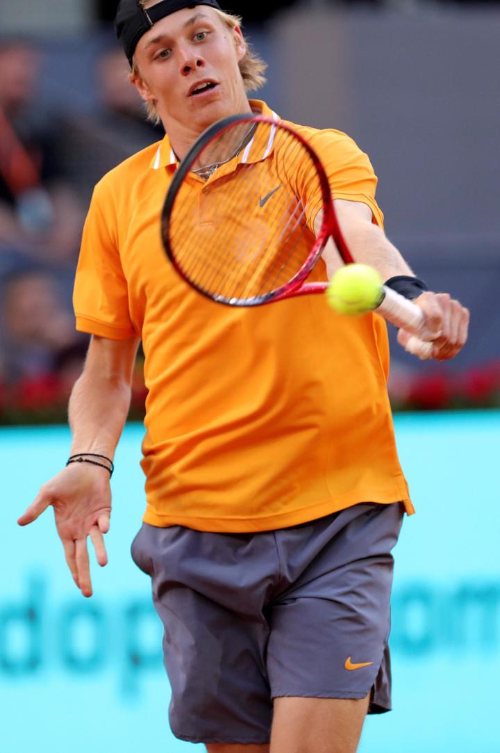Shapovalov, rival de Djokovic