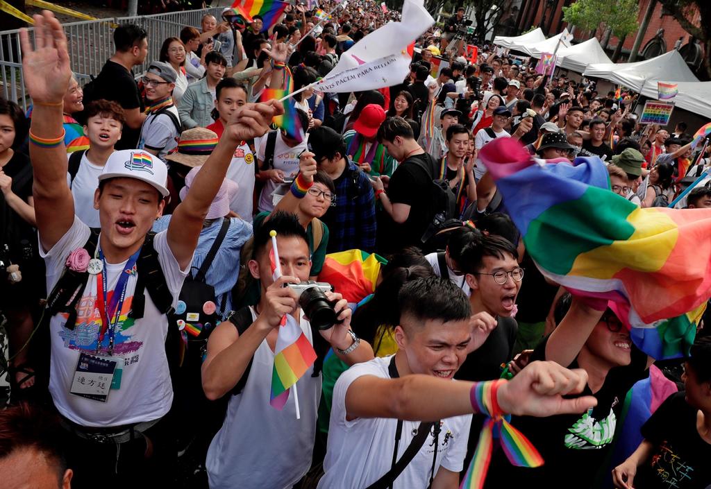 Taiwán, primer país de Asia en legalizar el matrimonio homosexual