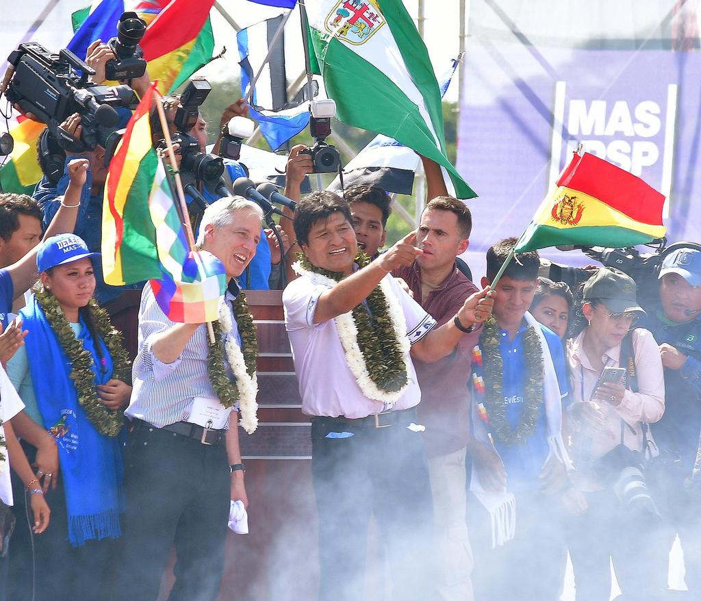 Evo Morales incia campaña en Bolivia, va por cuarto mandato