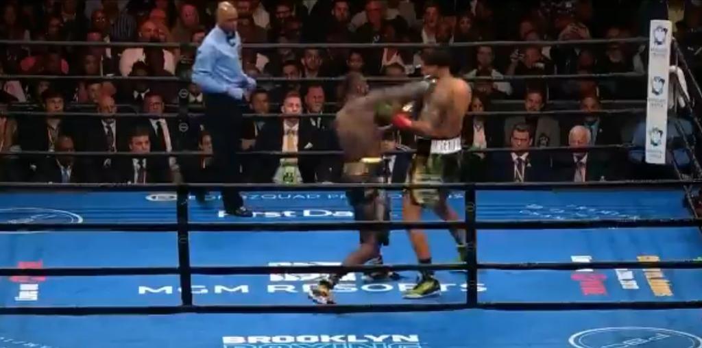 El increíble nocaut de Deontay Wilder al primer asalto