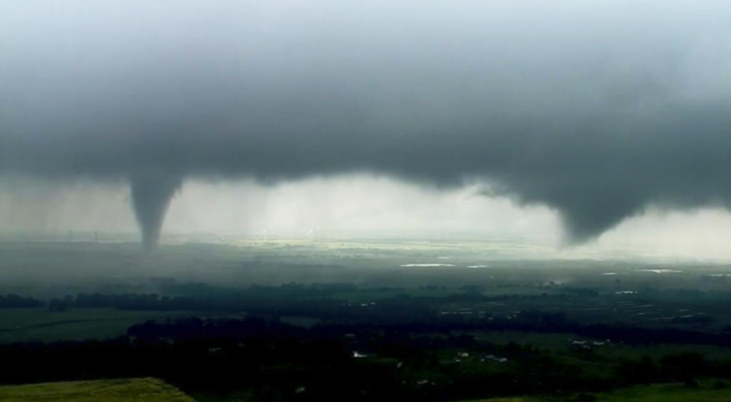Se registra tornado cerca del aeropuerto de Tulsa