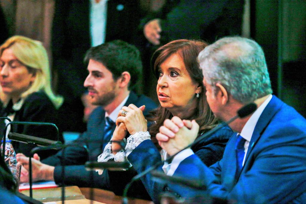Termina primera jornada del juicio a la expresidenta Cristina Fernández
