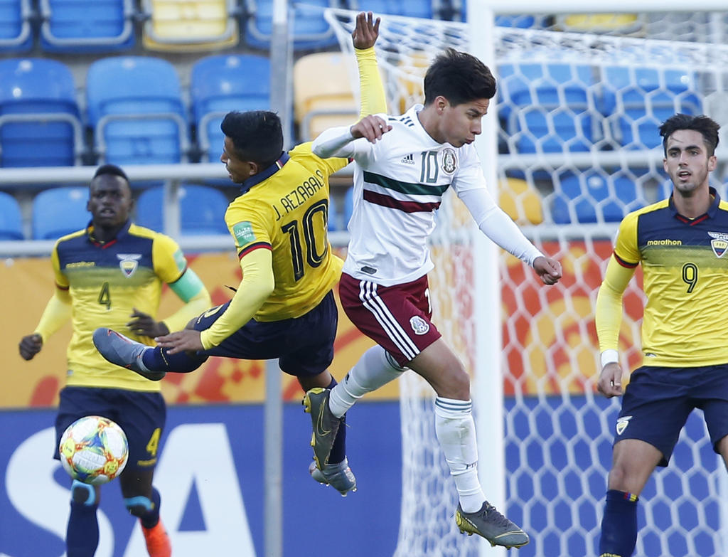 México es eliminado del Mundial Sub-20 tras perder 1-0 con Ecuador