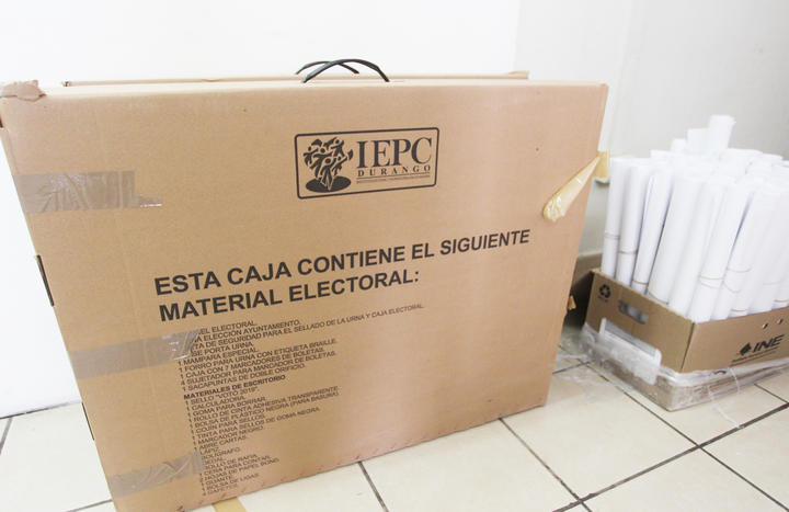 'En tiempo, distribución de paquetes electorales'