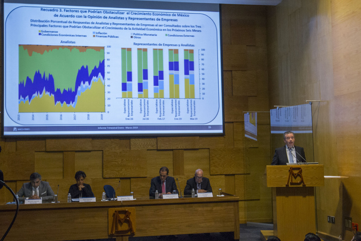 Banxico baja pronóstico