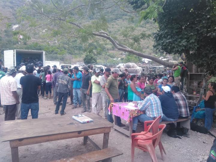 Desplazados huyeron a Sinaloa