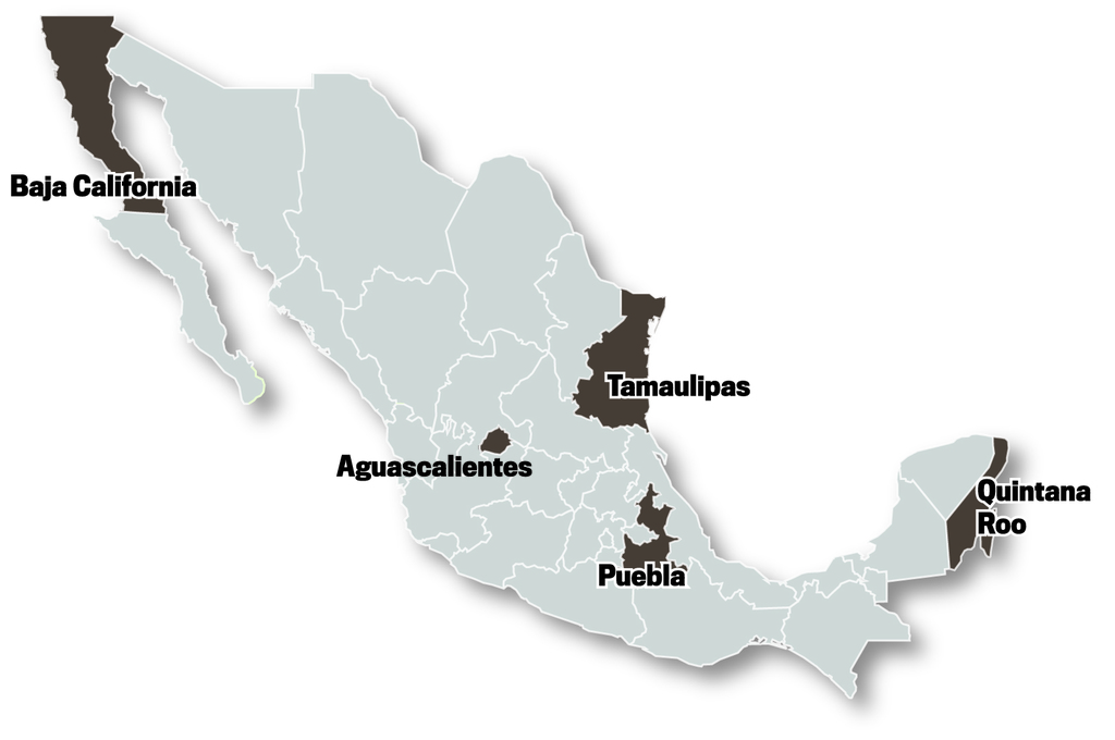 Desplazan al PAN en Puebla y BC