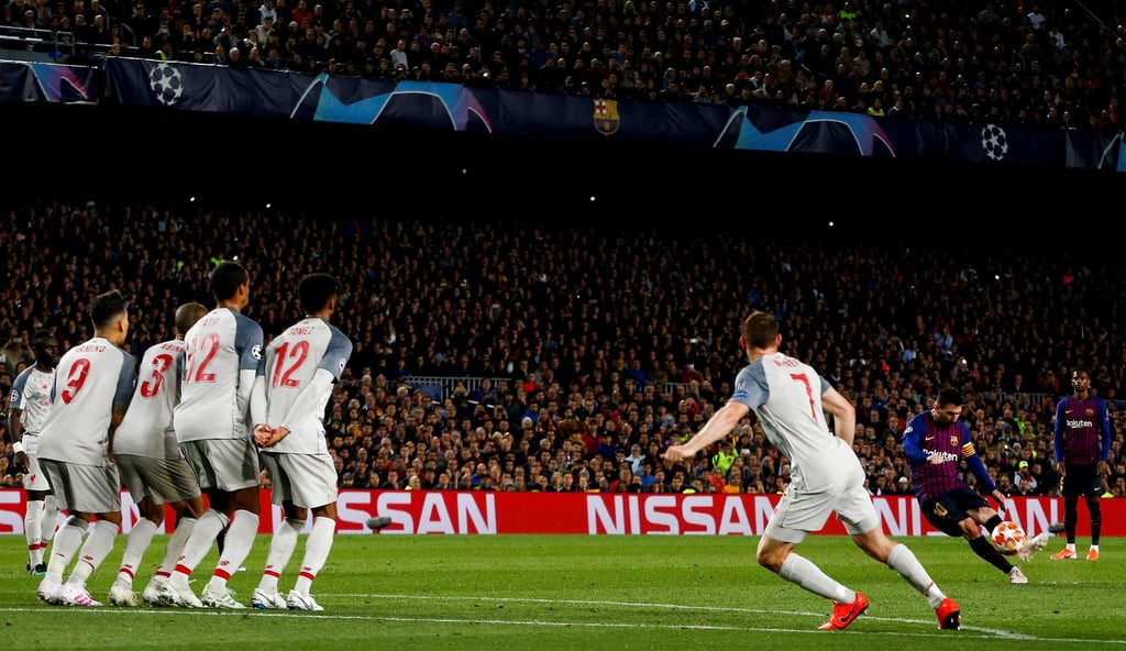 Gol de Messi ante Liverpool, el mejor de Champions