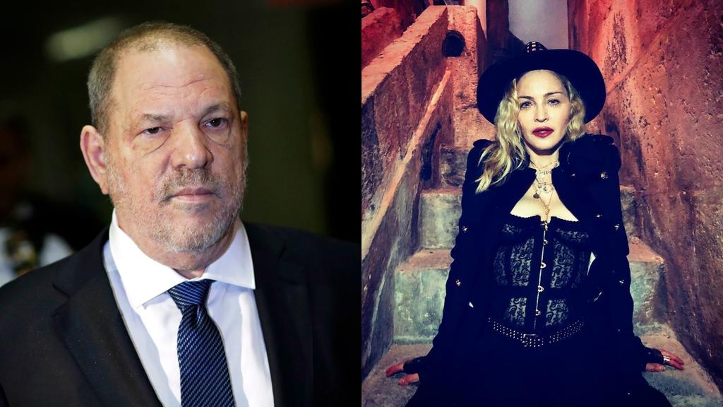 Madonna asegura que Weinstein se le insinuó sexualmente