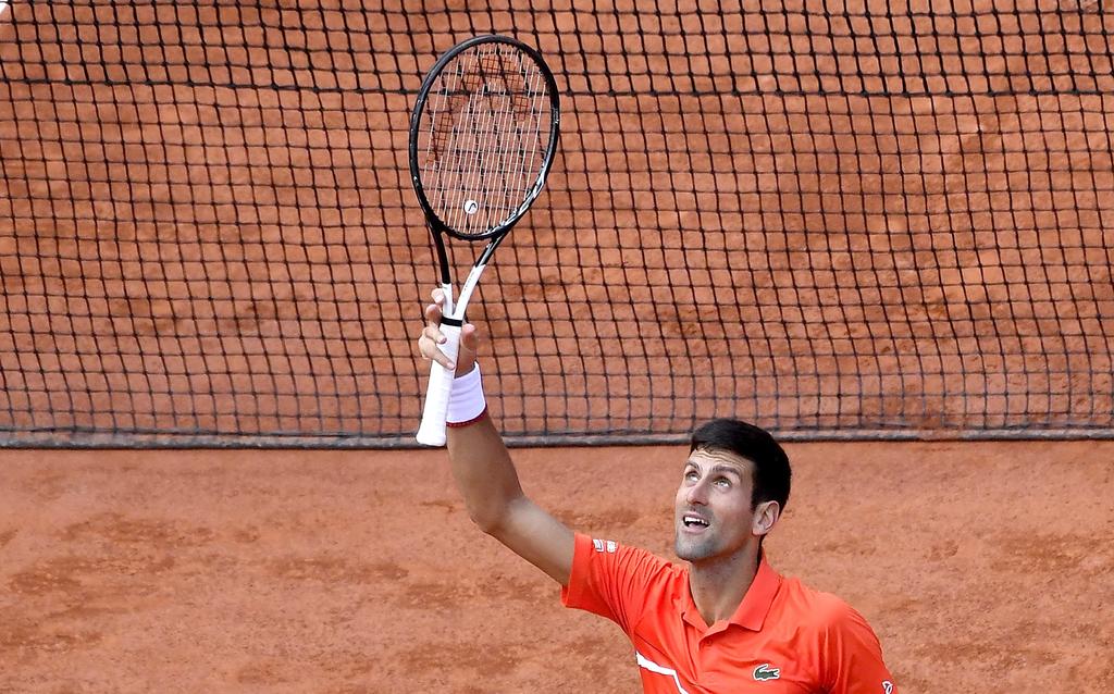 Djokovic llega a semifinales del Roland Garros por novena ocasión