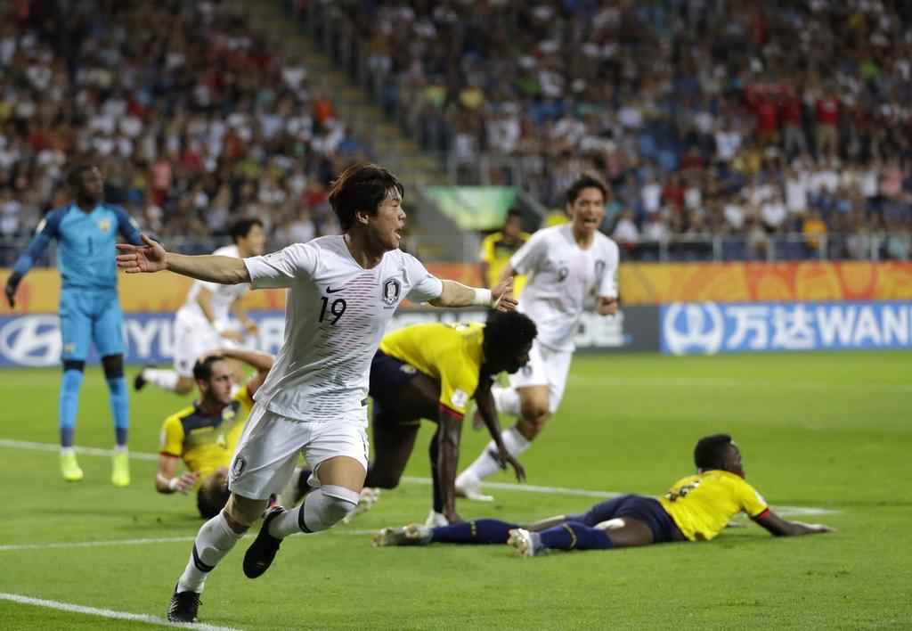 Corea del Sur despacha a Ecuador y clasifica a final Sub-20