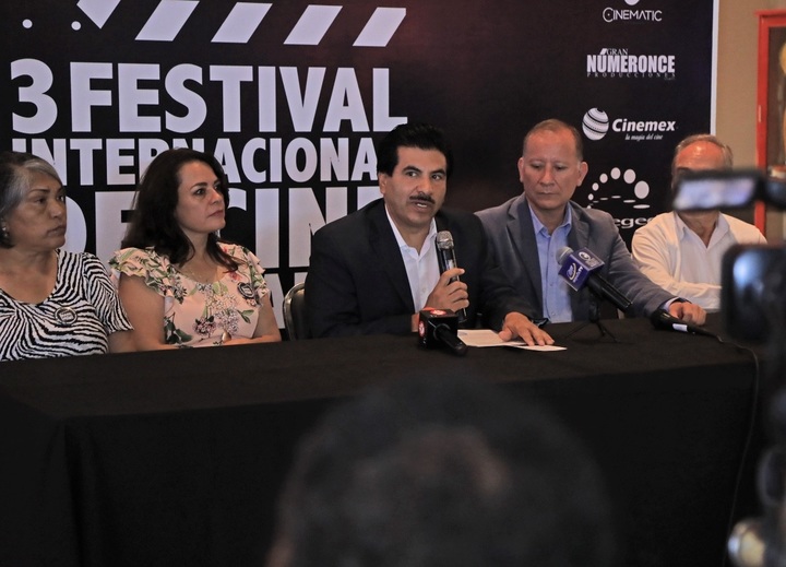 Presenta Alcalde Festival Internacional de Cine