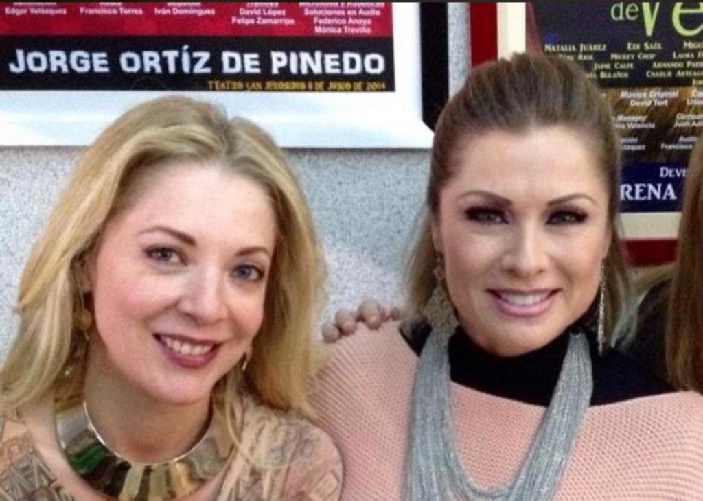 Leticia Calderón se despide de su amiga Edith González