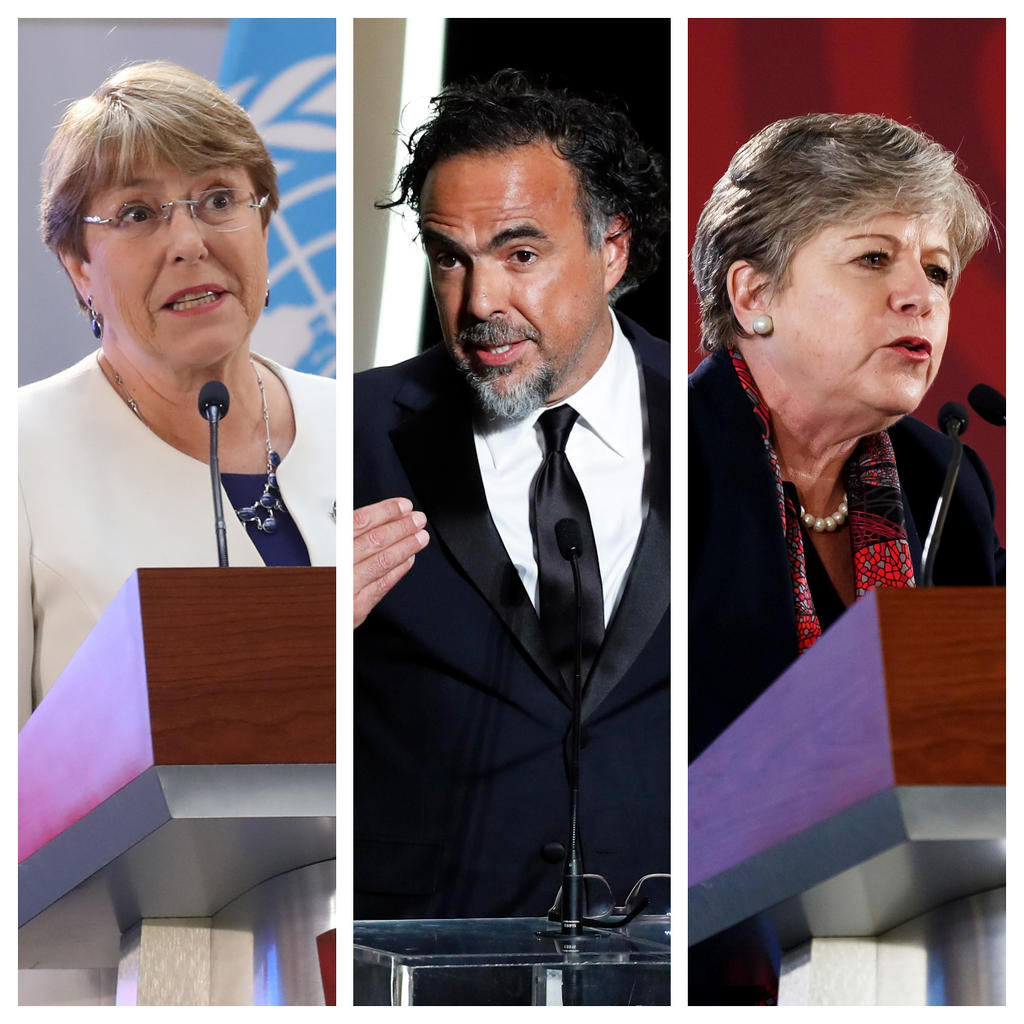 Entregarán honoris causa a Bachelet, Bárcena, Iñárritu y a otros personajes