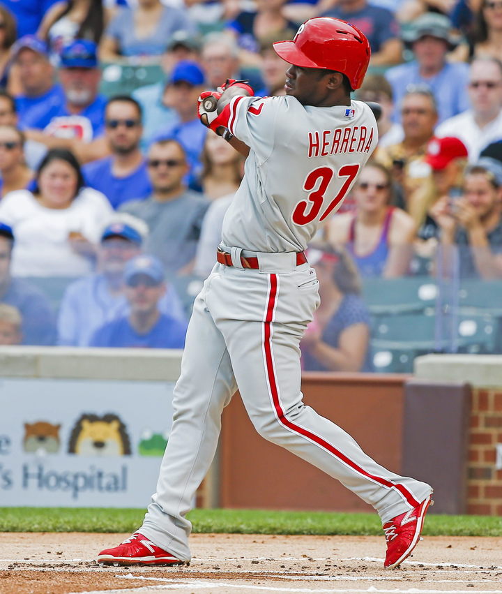 Odubel Herrera sigue fuera de MLB