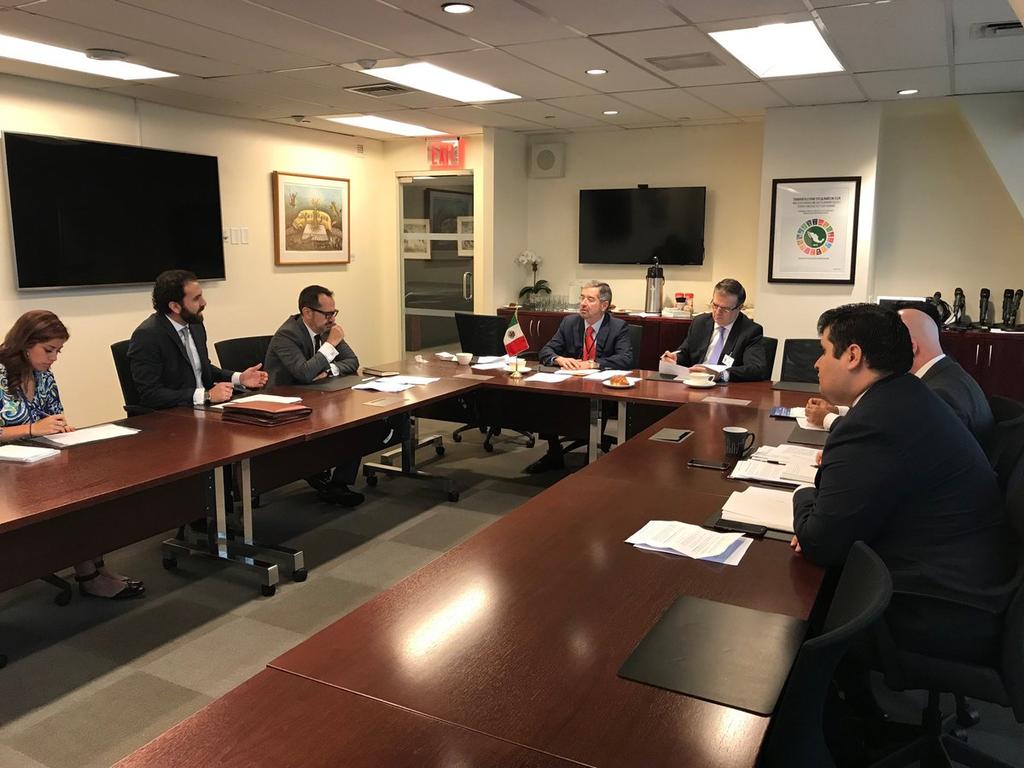 Ebrard y de la Fuente discuten plan para Centroamérica