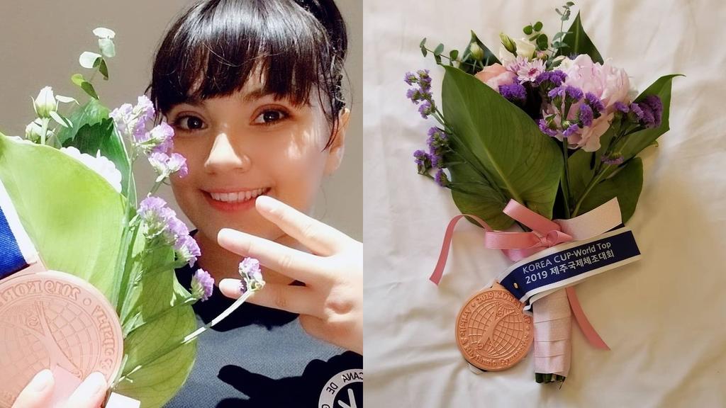 Alexa Moreno se lleva medalla de bronce en Internacional de Corea