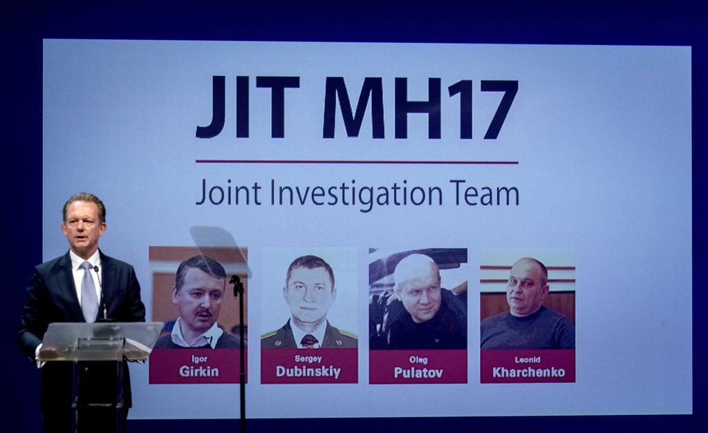 Procesarán a 4 por derribo de MH17