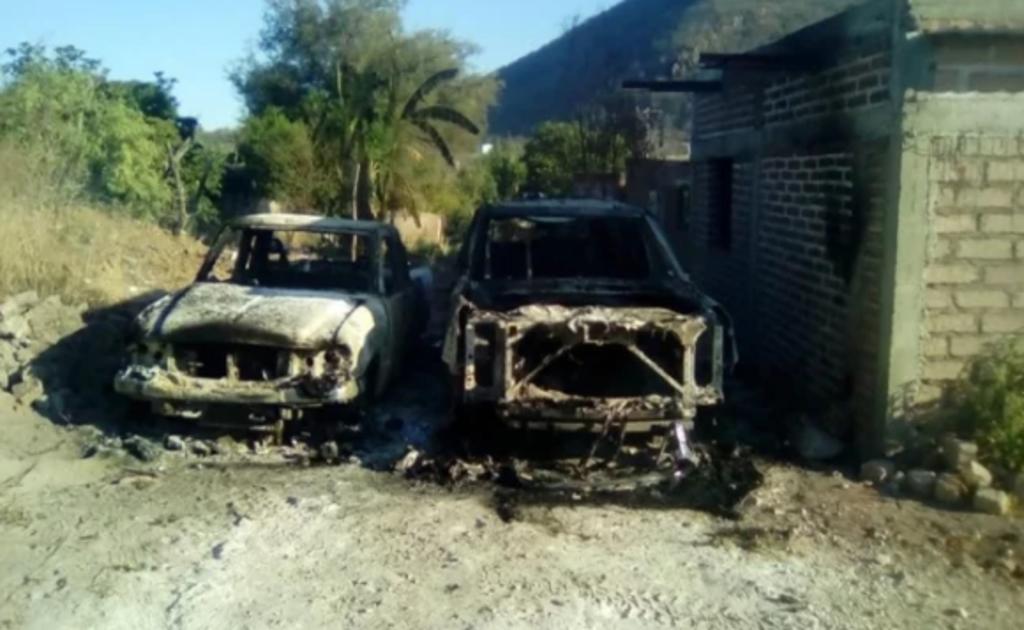 Reportan tiroteo e incendio de autos en Sonora