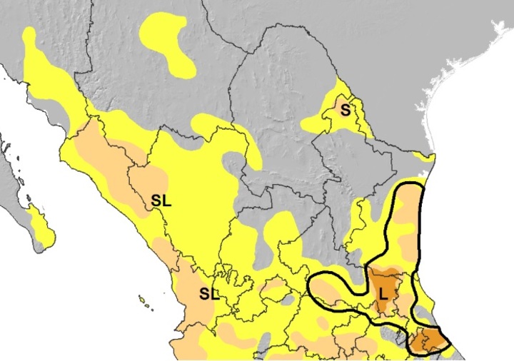 Sequía prolongada en siete municipios