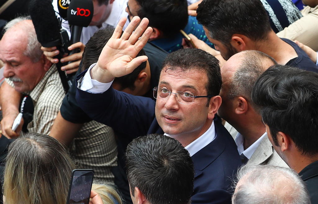 Candidato opositor Imamoglu gana las elecciones a alcalde de Estambul