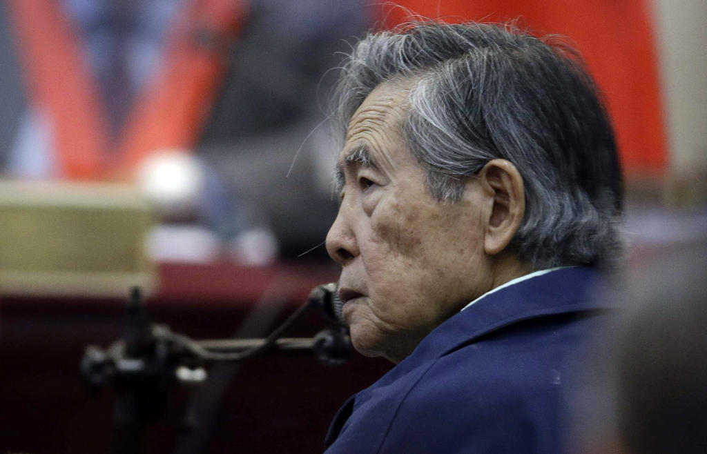 Hospitalizan nuevamente al expresidente peruano Alberto Fujimori