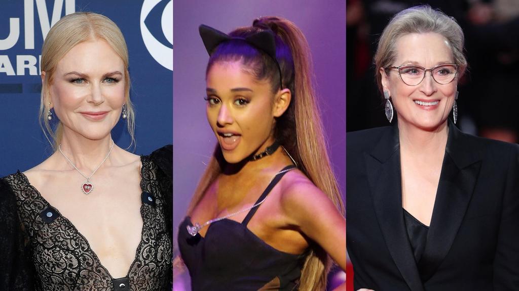 Meryl, Nicole y Ariana encabezarán musical de Netflix