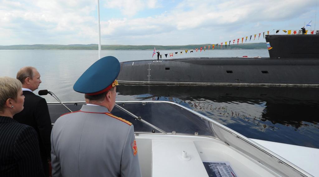 Mueren 14 tripulantes de un submarino ruso tras incendio